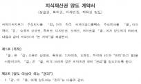 韩语知识产权转让协议翻译成中文